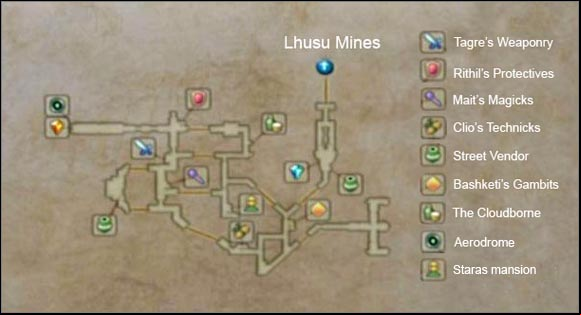 Save your progress using the gate crystal and leave the building - Bhujerba | Part I - Part I - Final Fantasy XII Game Guide