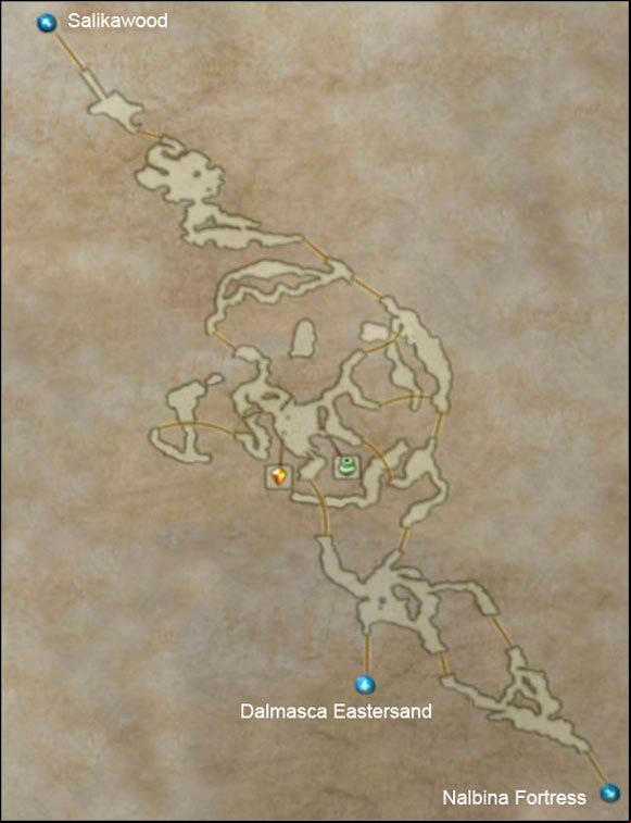 Did you notice the areas that arent connected to anything? There will be ages created by leafs risen by hot steam between these areas and you will have access to them, but not yet. - Mosphoran Highwaste | Part II - Part II - Final Fantasy XII Game Guide
