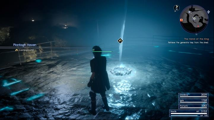 You should set up a camp in the dungeon. - Chapter 10 - The Heart of a King | Main storyline - Main storyline - Final Fantasy XV Game Guide