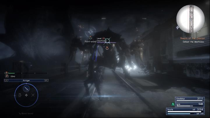Deathclaw is a powerful and durable daemon - Chapter 12 - End of Days | Main storyline - Main storyline - Final Fantasy XV Game Guide