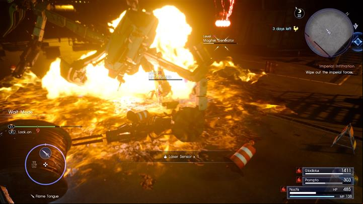 Destroy the generator and the enemy forces. - Chapter 6 - A Way Forward | Main storyline - Main storyline - Final Fantasy XV Game Guide