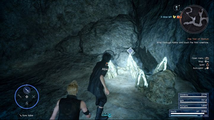 The main sources of raw elements are elemental deposits. - Acquiring resources and creating spells - Magic (Elemancy) - Final Fantasy XV Game Guide