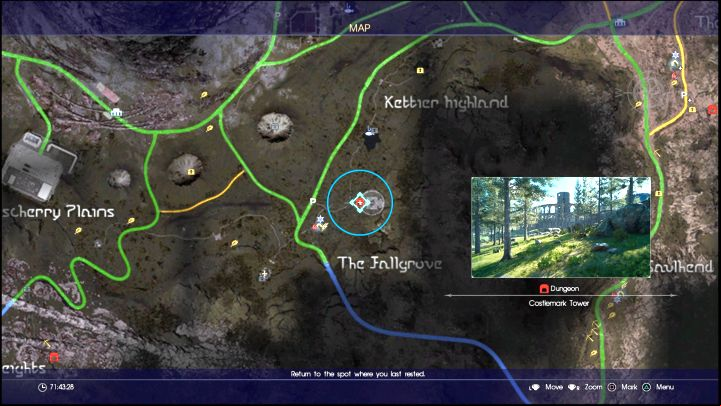 The entrance to Costlemark Tower. - Costlemark Tower | Optional dungeons - Optional dungeons - Final Fantasy XV Game Guide