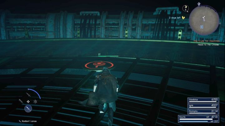 You can leave the dungeon by stepping on the red pressure plate. - Costlemark Tower | Optional dungeons - Optional dungeons - Final Fantasy XV Game Guide