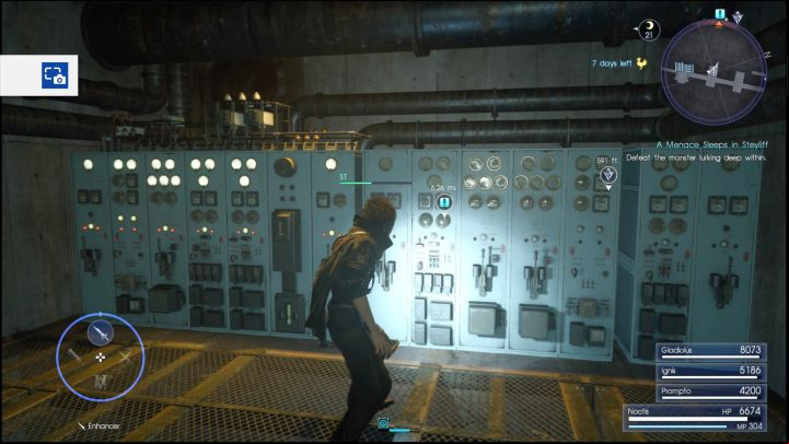 The fourth, last switch. - Crestholm Channels | Optional dungeons - Optional dungeons - Final Fantasy XV Game Guide