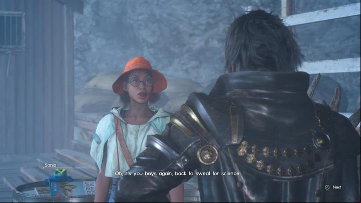 Sania is a huge fan of fauna and flora - Sania - collecting flora and fauna samples | Side quests - Side quests - Final Fantasy XV Game Guide