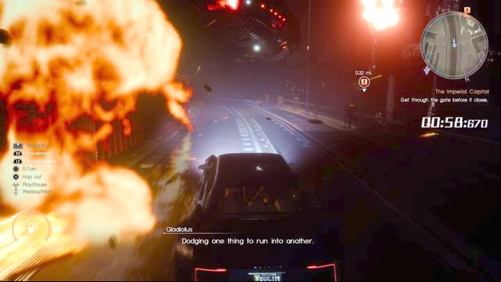The time to reach the gate is limited. - Chapter 13 - Redemption | Main storyline - Main storyline - Final Fantasy XV Game Guide