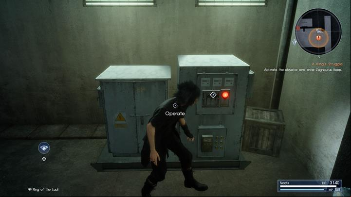 A lot of switches and doors to unlock await you. - Chapter 13 - Redemption | Main storyline - Main storyline - Final Fantasy XV Game Guide