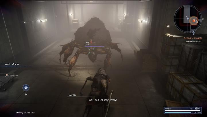 Uttu also is susceptible to Alterna. - Chapter 13 - Redemption | Main storyline - Main storyline - Final Fantasy XV Game Guide