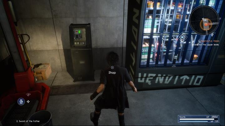 Upgrade the access key and ressuply. - Chapter 13 - Redemption | Main storyline - Main storyline - Final Fantasy XV Game Guide