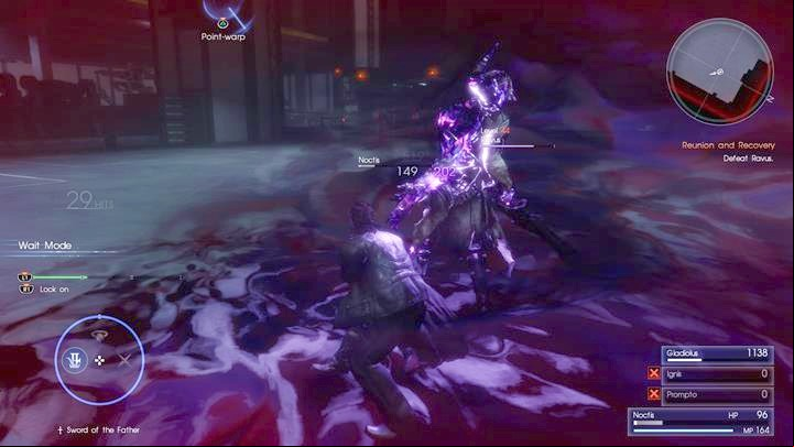Dodge Ravens explosion attacks. - Chapter 13 - Redemption | Main storyline - Main storyline - Final Fantasy XV Game Guide