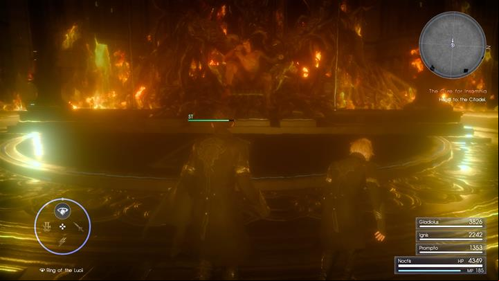 Use warp-strike to damage Ifrit. - Chapter 14 - Homecoming | Main storyline - Main storyline - Final Fantasy XV Game Guide
