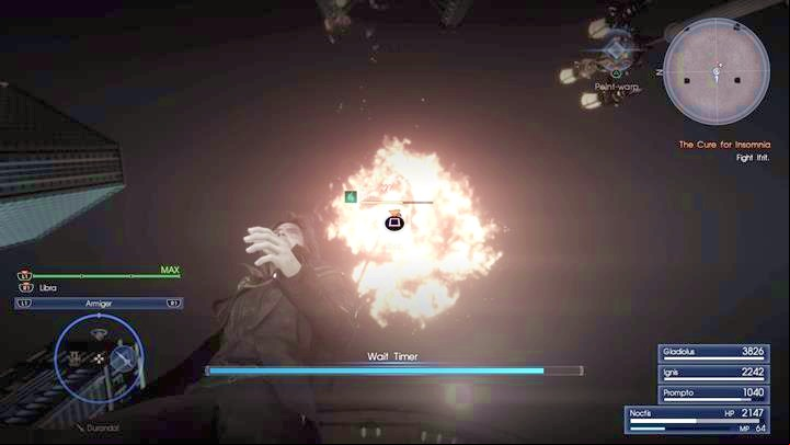 Block enemy attacks. - Chapter 14 - Homecoming | Main storyline - Main storyline - Final Fantasy XV Game Guide