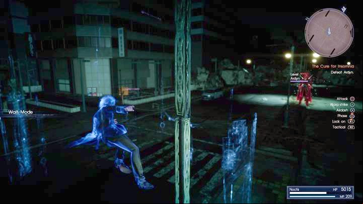 Shorten the distance and attack Ardyn all the time. - Chapter 14 - Homecoming | Main storyline - Main storyline - Final Fantasy XV Game Guide