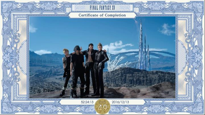 Even though youve finished the game, there are still numerous activities awaiting you! - Chapter 14 - Homecoming | Main storyline - Main storyline - Final Fantasy XV Game Guide