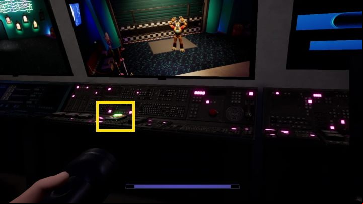 When Freddy reaches his objective, he will open a ventilation shaft for you which is the way out of the room - FNAF SB: Backstage - walkthrough, solution - Walkthrough - FNAF Security Breach Guide
