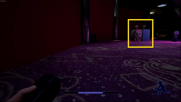 Roxy patrols the second floor - FNAF SB: Showtime - walkthrough, solution - Walkthrough - FNAF Security Breach Guide