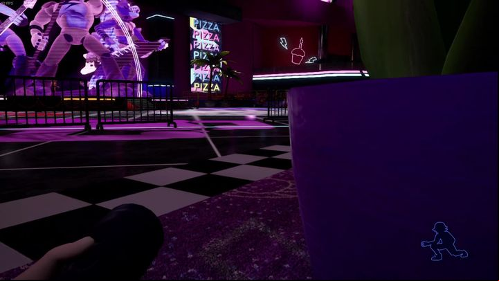 New obstacles appear once you reach the ground floor - FNAF SB: Showtime - walkthrough, solution - Walkthrough - FNAF Security Breach Guide