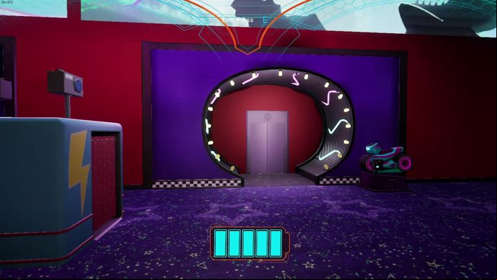 After leaving the elevator, you have to go to the escalator - with their help you will get to the section with restaurants - FNAF SB: Loading Dock - walkthrough - Walkthrough - FNAF Security Breach Guide