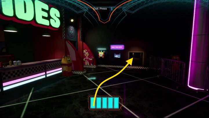 Leave Freddy and enter the shaft - FNAF SB: Loading Dock - walkthrough - Walkthrough - FNAF Security Breach Guide