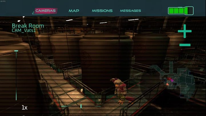 As soon as you go to the next room, Chica will be alerted - FNAF SB: Loading Dock - walkthrough - Walkthrough - FNAF Security Breach Guide