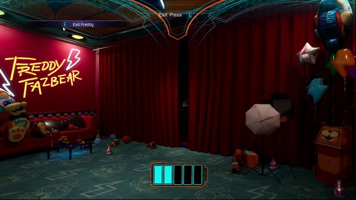 Now, go back to Freddy and open the gift that is in his stomach - Free Freddy - walkthrough, solution - Transition description - FNAF Security Breach game guide