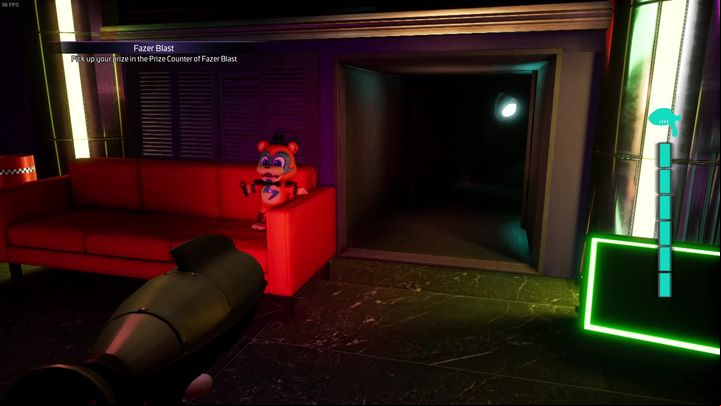Now you can go back and make your way to the exit - FNAF SB: Fazer Blast - walkthrough, solution - Walkthrough - FNAF Security Breach Guide