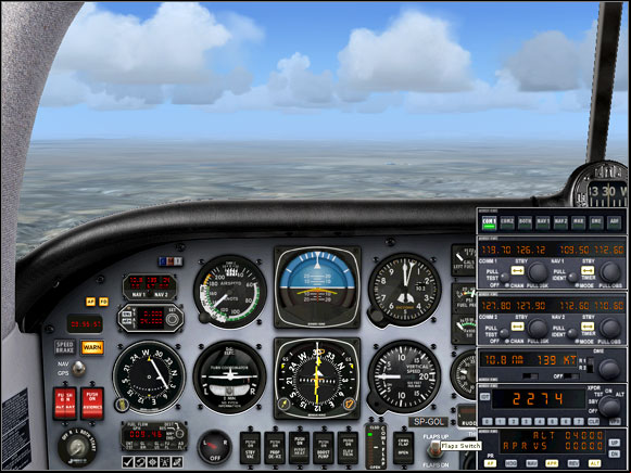 On the final to runway 31. - Preparation for landing - Exemplary flight: Mooney Bravo - Flight Simulator X - Game Guide and Walkthrough