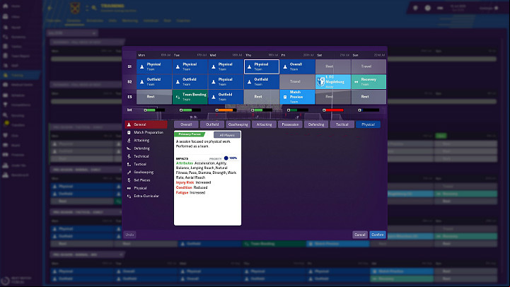 Preparation for the season in Football Manager 2019 is an extremely important period in which your task will be to properly implement players after returning from holidays - Preparing for season and general training Football Manager 2019 - Good start - Football Manager 2019 Guide and Tips