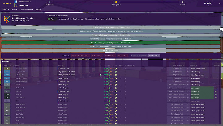 You have to prepare for each match individually - General Tips for Football Manager 2019 - Good start - Football Manager 2019 Guide and Tips