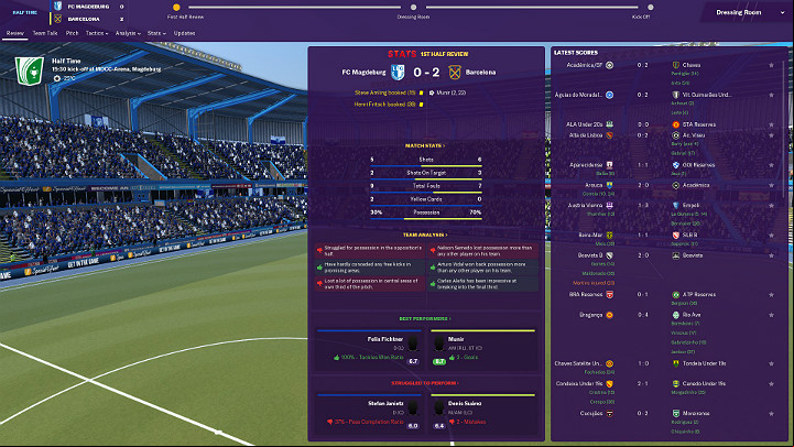 You need to keep track of the players actions both in preparation for the game and during the game - General Tips for Football Manager 2019 - Good start - Football Manager 2019 Guide and Tips