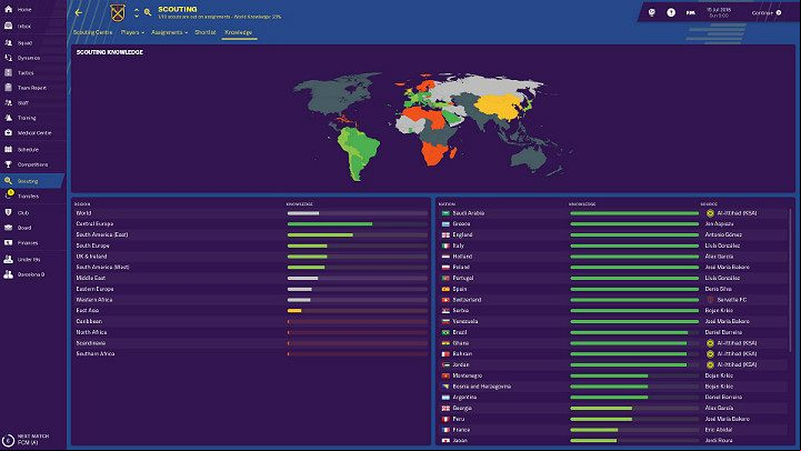 Scouting allows you to track offers available on the transfer market and select those that can help strengthen your club - Scouting in Football Manager 2018 - Club management - Football Manager 2019 Guide and Tips