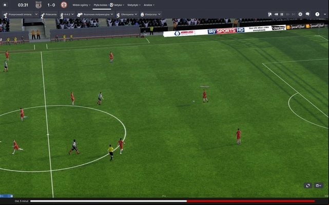 Football Manager 2015 interface is very simple to use - Interface - During the match - Football Manager 2015 - Game Guide and Walkthrough