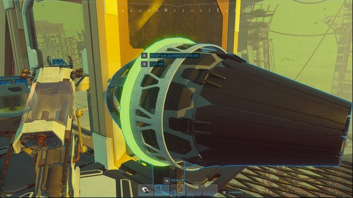 Place the crafted engine anywhere behind the ship - but it's good to have it close to you in case you run out of fuel and need to refuel it mid-flight - Forever Skies: First steps - how to start the game - Basics - Forever Skies Guide