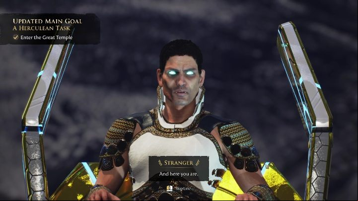 At this point, you need to be very focused - the following dialogue is very long and really easy to mess up - The Forgotten City: Temple - walkthrough - Part 5 - The Forgotten City Guide