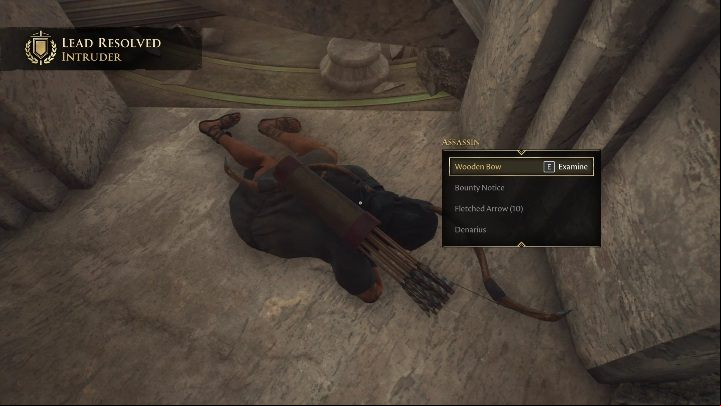 You will get the wooden bow from a Killer who will die under the temple ruins, while the Golden Bow is available in the Temple of Diana - The Forgotten City: The Many Shall Suffer - ending - Terminations - The Forgotten City Guide