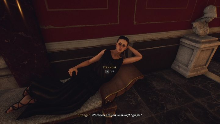 In The Forgotten City, you can talk to a variety of characters - The Forgotten City: Beginners guide - Basics - The Forgotten City game guide