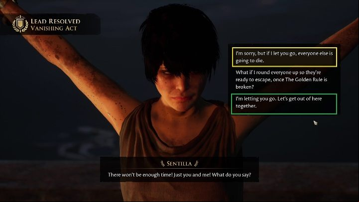 There are two options - The Forgotten City: Finding Sentilla - walkthrough - Part 3 - The Forgotten City Guide