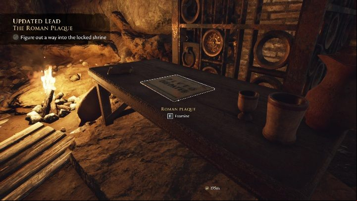 Use the key to open the door and pick up the plaque - The Forgotten City: Roman Plaque - walkthrough - Part 3 - The Forgotten City Guide