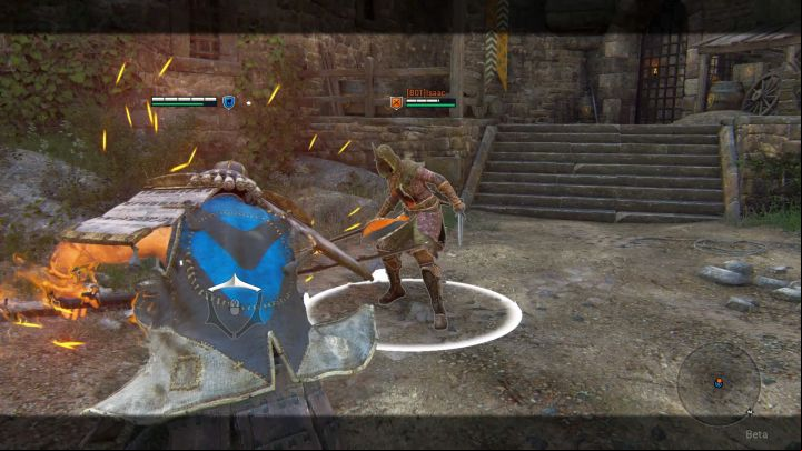 Kensei can finish his combination with an unblockable or uninterruptible hit. - How to play Kensei? - Samurais - For Honor Game Guide