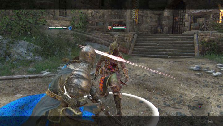 A double guaranteed light attack is one of the key moves of this character - How to play Warden? - Knights - For Honor Game Guide