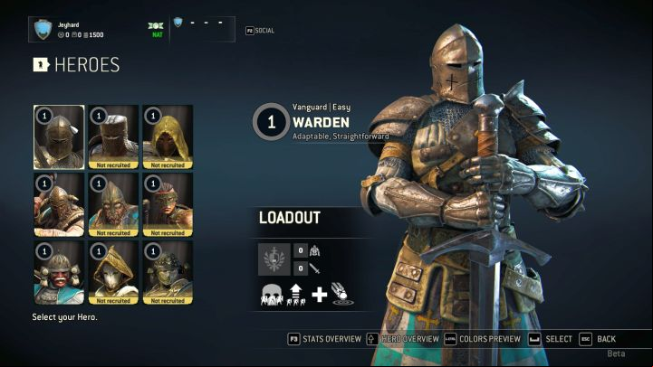 Warden. - How to fight against each hero in For Honor? - Tips - For Honor Game Guide