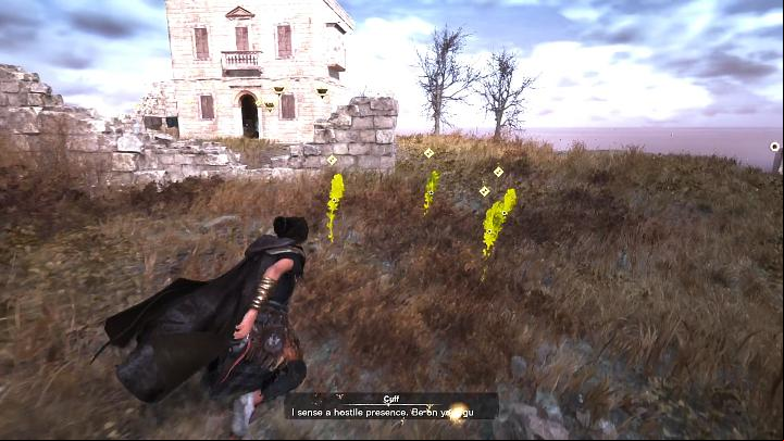 The cuff Frey wears on her forearm has scouting capabilities which are very useful when infiltrating - Forspoken: Beginners Guide - Basics - Forspoken Guide