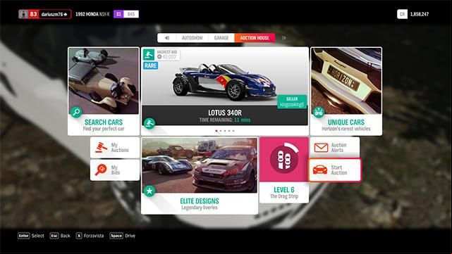 You can sell a car only at the auction house. - Buying and selling cars in Forza Horizon 4 - Basics - Forza Horizon 4 Game Guide