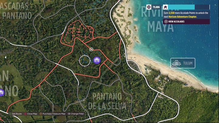The last barn find is in the eastern part of the map, north of Pantano De La Selva - Forza Horizon 5: All Barn Finds - list - Guide - Forza Horizon 5 Guide