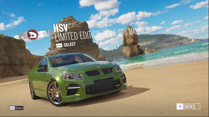 Choose one of the available cars - there are no bad choices, as the cars are quite different from each other. - First Steps in The Story Mode - Gameplay basics - Forza Horizon 3 Game Guide