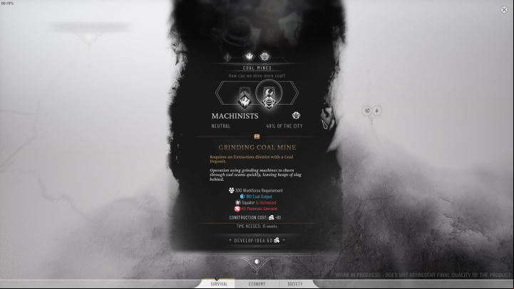 However, you must that the deposit in the city are limited - Frostpunk 2: How does the generator work? - FAQ - Frostpunk 2 Guide