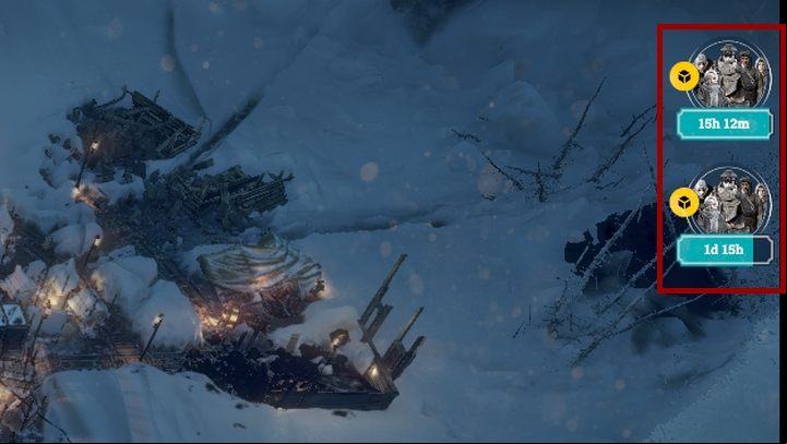 There are numerous situations where a few groups will arrive to your city at the same time. - The Refugees Scenario Walkthrough and Map - Scenarios - Frostpunk Game Guide