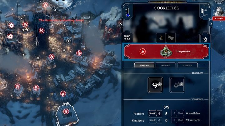 Information about a specific building can be found in its management screen. - Hazards in Frostpunk - Basic tips - Frostpunk Game Guide