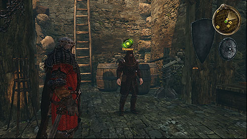 You meet Donnor, a perfect swordsman, on the market square - New Blood - chapters from 7 to 13 - Continuous quests - Game of Thrones - Game Guide and Walkthrough